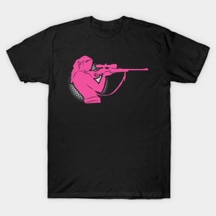 Hunting Girl - Shooting Girls Shot Shoot Hunter Pro Gaming Female T-Shirt